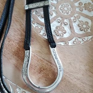 Brighton Retired Snake Skin/Black Belt